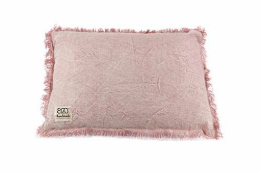 Afbeeldingen van Kussen Pink with filling 30x45 cm