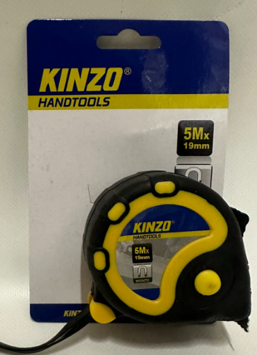 Afbeeldingen van KINZO rolmaat 5m 19mm