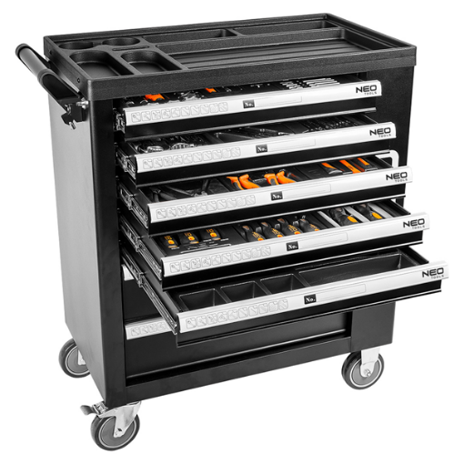 Afbeeldingen van Gereedschapkar PRO 7 lades