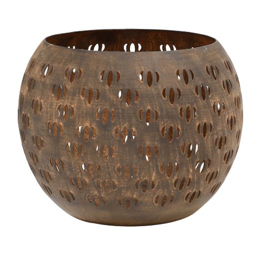 Afbeeldingen van Windlicht Rust Rustic, GM191, 12x12cm, iron