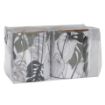 Afbeeldingen van Set 2 wax.houder flower, GM209, 8cm hoog, iron
