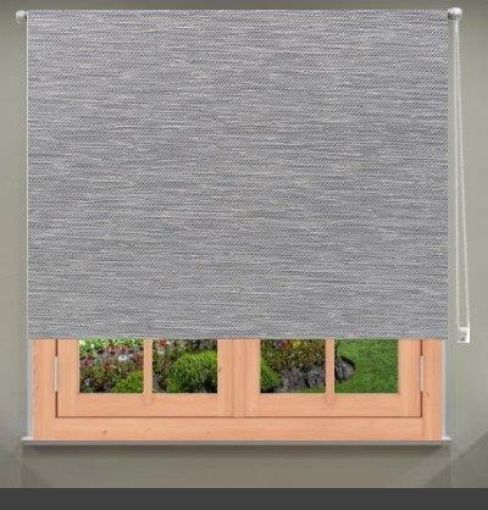 Afbeeldingen van Roller Blind DL Plain Castle Dark Grey 150x190cm