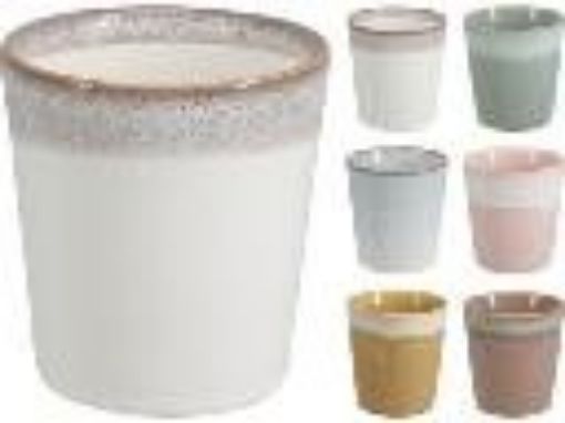 Afbeeldingen van BEKER AARDEWERK 350ML 4ASS KLEUREN model 2026