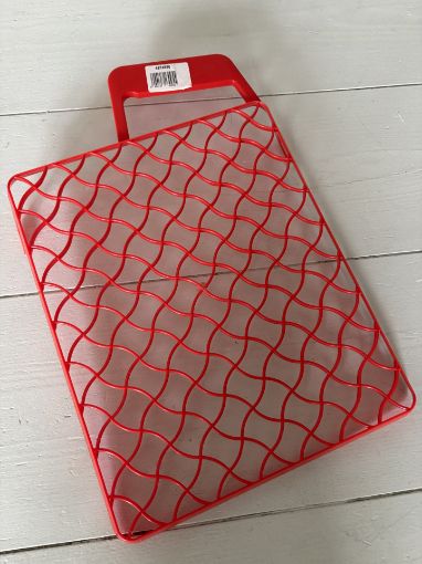 Afbeeldingen van Verfrooster GROOT 30x25cm rood